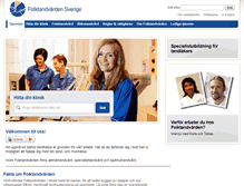 Tablet Screenshot of folktandvarden.se